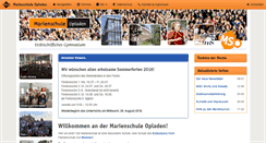 Desktop Screenshot of marienschule-opladen.com